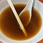 東京庵 - 『中華そば』のスープ