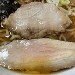 東京庵 - 『中華そば』のチャーシュー
