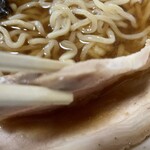 東京庵 - 『中華そば』のチャーシュー