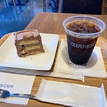 Top's KEY'S CAFE - ケーキセット　LINEクーポンで550円