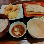 にし家 - とり天おろし定食968円税込