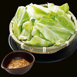Nishiki Warai - お手軽一品「新鮮キャベツの特製味噌」♪特製味噌がクセになります。
