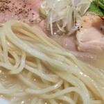 麺家 たけ田 - 麺の感じ