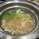 しゃぶせん - 中華麺はおかわり可。