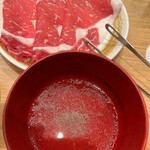 しゃぶせん - ■おかわり肉　国産牛リブロース《50g》 950円 （税込1,045円）