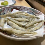 徳廣 - わかさぎの唐揚げ。