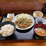 Sake Dokoro Toufuya - 豚味噌しょうが焼