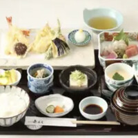 季節の味わい「天ぷら・刺身御膳」