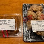 まいばすけっと - 料理写真:■いなり3個入り￥106.92 ■若鶏もも肉の塩にんにくから揚げ￥322.92