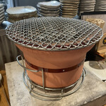 炭火焼肉ホルモンさわいし - 焼き台(火力OK)