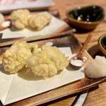 味とく家 - 鱧の天ぷら