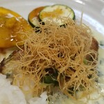 キッチン ブルー グローブ - カダイフも沢山乗ってました！