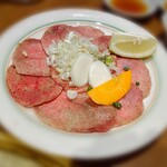 焼肉 鶯谷園 - 薄切り牛タン