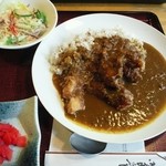 サンモリナガ - 日替りランチ。チキンカレーでした。