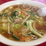 中華定食 あらた - サンマー麺550円！