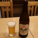 うなぎ割烹 白金台 まつ本 - ビール（中瓶）　700円