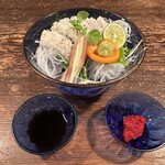守源旅館 - ハモの湯引き