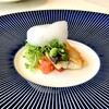 リストランテ カシーナ カナミッラ  - 鰻のソテー　ペペロナータ（パプリカ）添え　サッパリとした鰻料理ですね　
