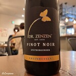 BRASSERIE Bord de mer - Dr.Zenzen Pinot Noir 