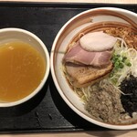 麺屋一燈 - 汁無し鶏白湯そば(塩)