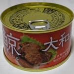 Kinoya Ishinomaki Suisan - 2023/9月中旬。鯨の大和煮缶。正面。