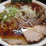 郁 - ワンタンメン @￥１０００− 2013.9