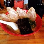 大学ラーメン - チャーシュー麺。