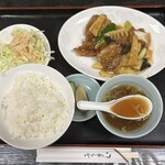 Ichiriyuu - 肉ウマニ定食1050えん