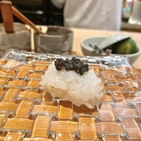 鮨 からく - イカとキャビア！