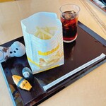 与島プラザ - 本日初のお食事