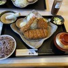 Katsutoku - まんぷく御膳1397円、五穀米大盛り、豚汁付き