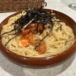 ハシヤ - ■タラコとキムチのスパゲッティ大盛¥1,705