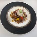 Dining Bar ENCIATE - 自家製黒酢ソースの酢豚　彩り野菜添え
