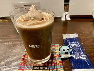 ヒロコーヒー - ソフトクリームもコーヒー味