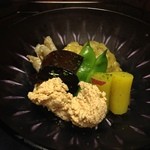 比良山荘 - 炊合せ　レベル高し。