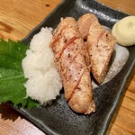 Kawasakikko Izakaya Toritonkun - 燻製炙り明太子　香ばしい