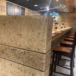 和泉鮨 - カウンター席（2023年9月13日撮影）