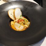 俺のフレンチ 博多 - 魚介のマリネ(968円)