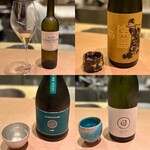 蓬左茶寮 - 日本酒ペアリング(1杯ワイン！)