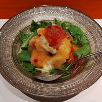 島之内 一陽 - フルーツトマトと海の幸マリネ