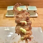 地葉はなれ - 2023.8.  手羽先の皮