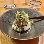 地葉はなれ - 2023.8.  つくね丼