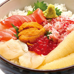 丼丸 - 北の幸尽くし丼850円