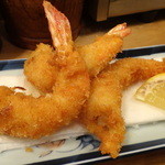 主税寿司 - 2013.10エビフライ