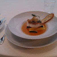 オザワ - 魚料理　メバルの香草焼きブイヤベースソース