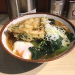 そばの神田東一屋 - アサソバビンボー！　
      朝そば＋小柱かき揚げ！