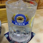 とん八 - 酎ハイ 350円(税込)(2023年9月12日撮影)