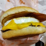 マクドナルド - チーズ月見バーガー