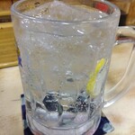 とん八 - 酎ハイ 350円(税込)(2023年9月12日撮影)