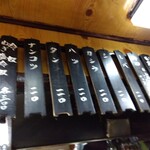 とん八 - メニュー(2023年9月12日撮影)